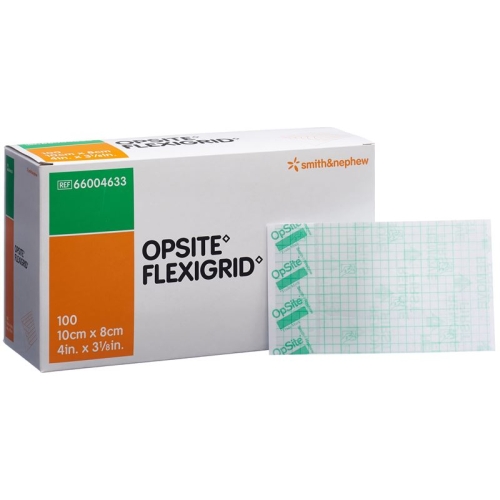 Opsite Flexigrid Wundverband 8x10cm Beutel 100 Stück buy online