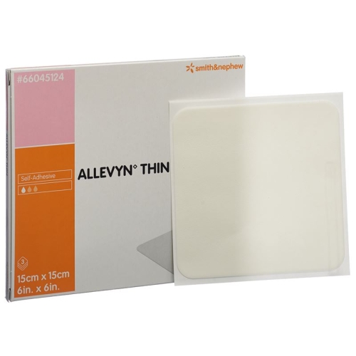 Allevyn Thin Wundverband 15x15cm 3 Stück buy online