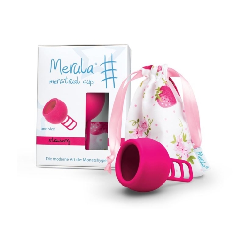 Merula Menstrual Cup One Size Strawberry buy online