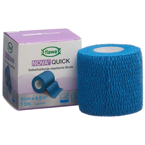 Flawa Nova Quick cohesive rice binding 6cmx4.5m blue buy online