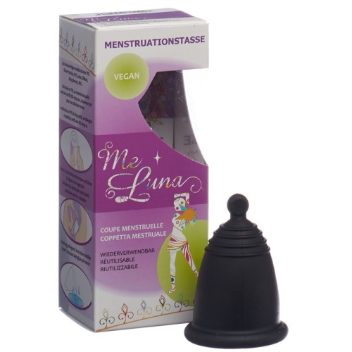 Me Luna Menstrual Cup Classic M Ball Black buy online