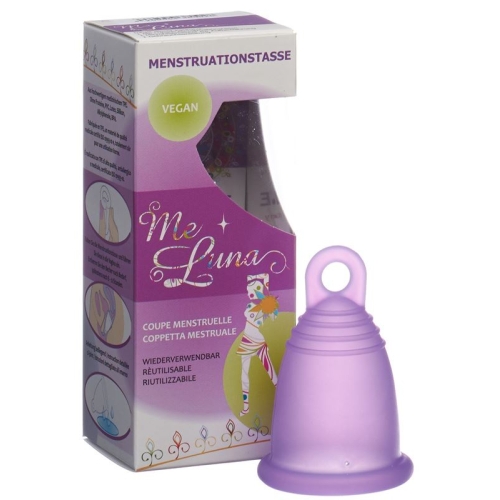 Me Luna Menstrual Cup Classic L Ring Purple buy online