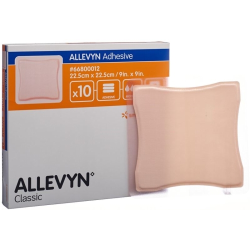 Allevyn Adhesive Wundverband 22.5x22.5cm 10 Stück buy online