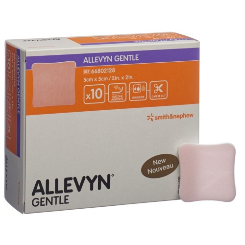 Allevyn Gentle Wundverband 5x5cm 10 Stück buy online