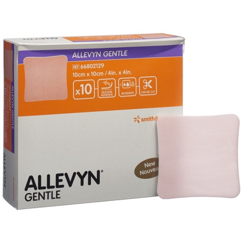 Allevyn Gentle Wundverband 10x10cm 10 Stück buy online