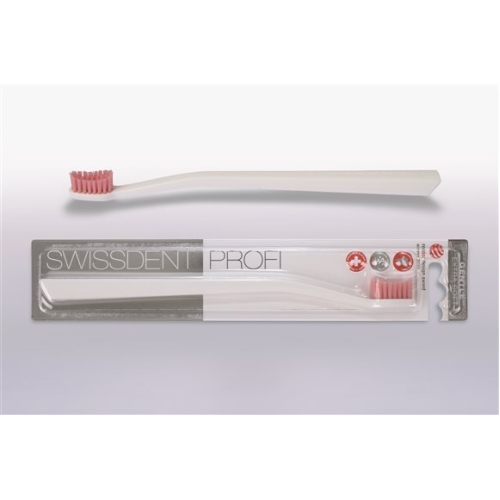 Swissdent Gentle toothbrush light blue/light pink buy online