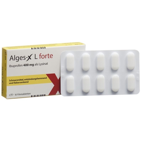 Alges-x L Forte Filmtabletten 400mg 10 Stück buy online