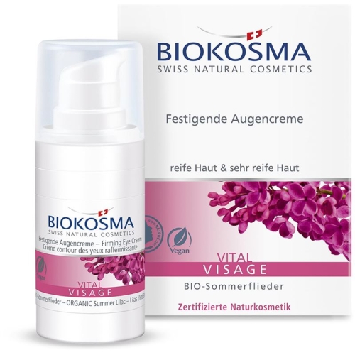 Biokosma Vital Visage Festigende Augencreme 15ml buy online