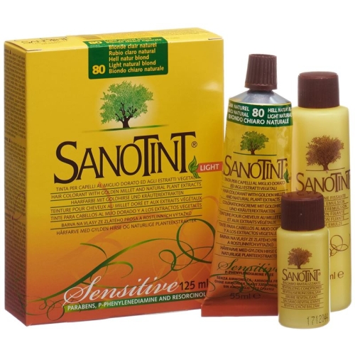 Sanotint Sensitive Light Hair Color 80 light natural blonde buy online