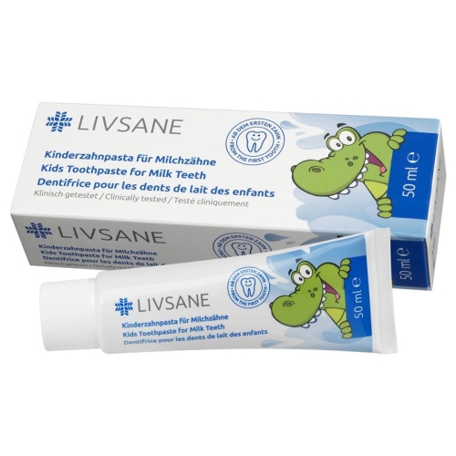 Livsane Kinderzahnpasta für Milchzaehne 50ml buy online