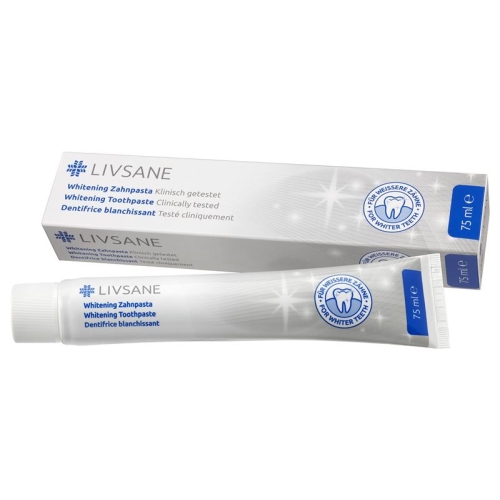 Livsane Whitening Zahnpasta Tube 75ml buy online