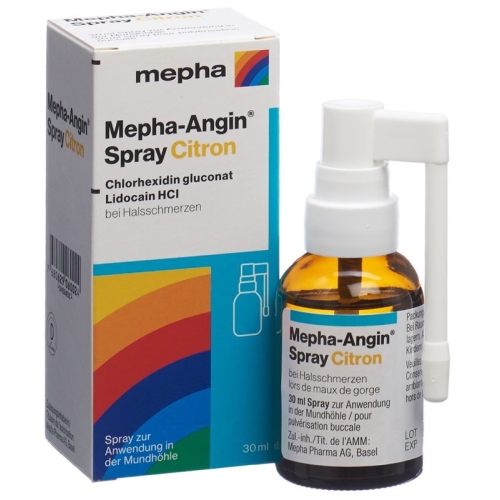 Mepha-angin Spray Citron Flasche 30ml buy online