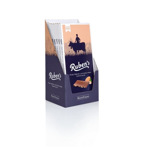 Ruben's Lactose-Free Chocolate Almond Croqua 90g buy online