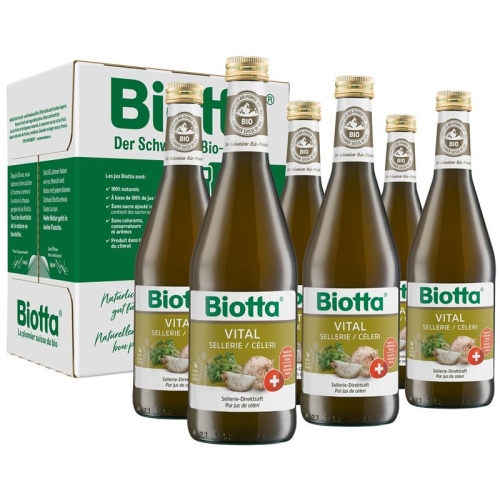 Biotta Vital Sellerie 6 Flasche 5dl buy online