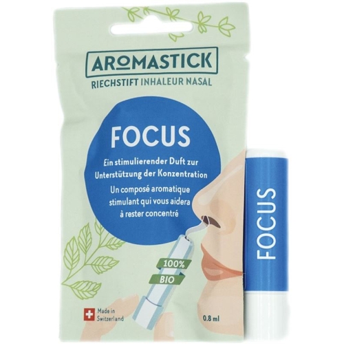 Aromastick Fragrance pen 100% organic Focus buy online