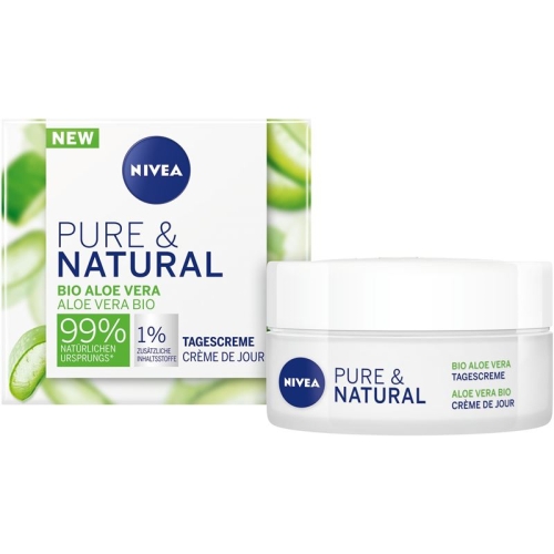 Nivea Pure & Natural Tagescreme Aloe Ve Bio 50ml buy online