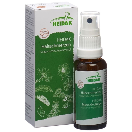 Heidak Halsschmerzen Spray Flasche 30ml buy online