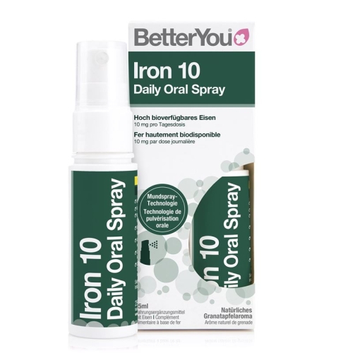 BetterYou Iron10 Daily Oral Spray 25ml buy online