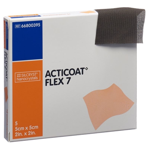 Acticoat Flex 7 Wundverband 5x5cm 5 Stück buy online