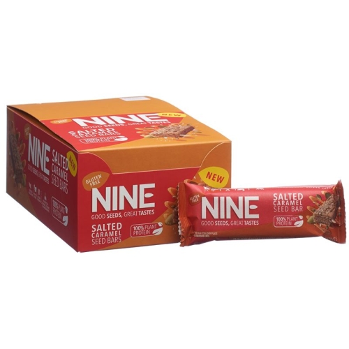 Nine Riegel Salted Caramel 20x 40g buy online