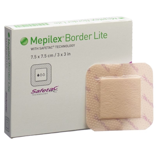 Mepilex Border Lite Silicone Foam Dressing 7.5x7.5cm 5 pcs buy online