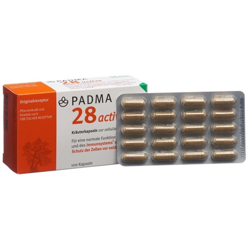 Padma 28 Active Capsules 100 pieces buy online