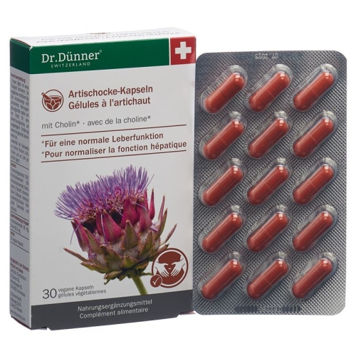 Dr. Dünner Artichoke Capsules 30 Caps buy online