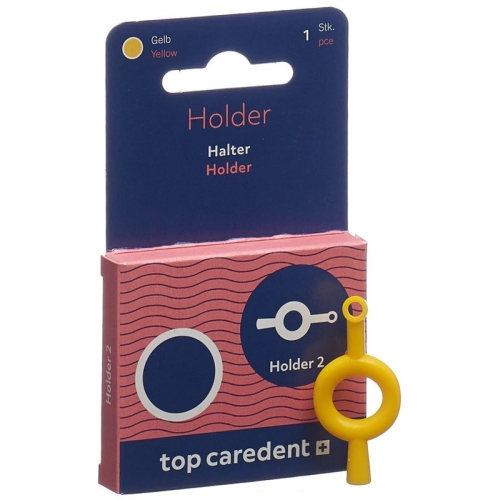 Top Caredent Holder 2 Holder Interdental S Yellow buy online