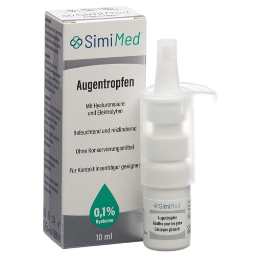 Simimed Augentropfen 0.1% Hyaluron 10ml buy online