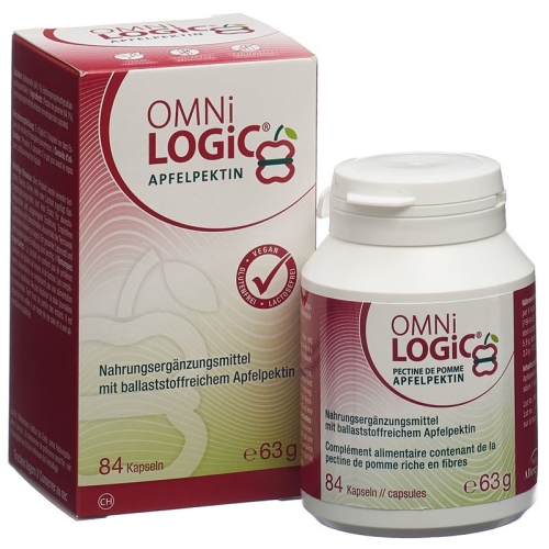 Omni-logic Apfelpektin Kapseln Dose 84 Stück buy online