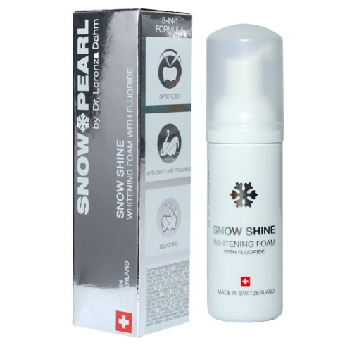 Snow Pearl Snow Shine Whitening Foam Fluorid 50ml buy online