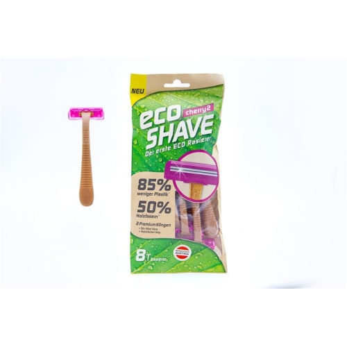 Ecoshave Cherry 2 Einmalrasierer Beutel 8 Stück buy online