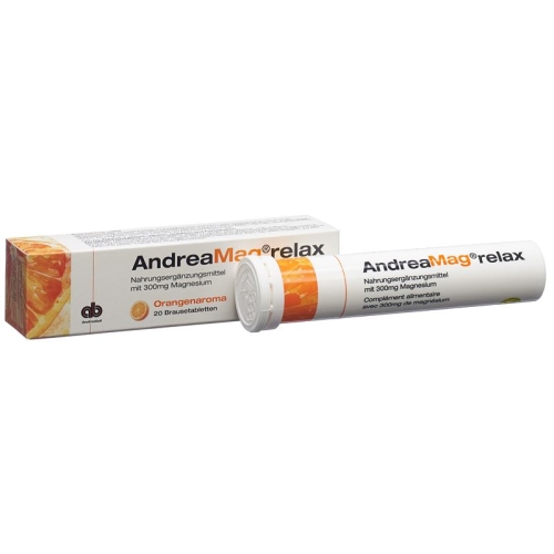 Andreamag Relax Brausetabletten Orangenaroma 20 Stück buy online