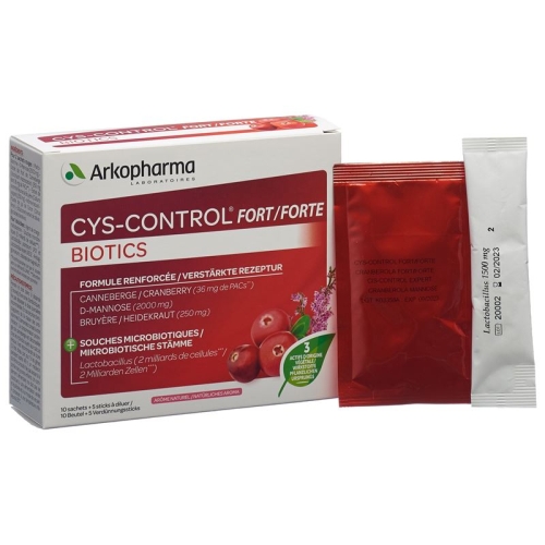 Cys-control Forte Biotics Beutel 15 Stück buy online