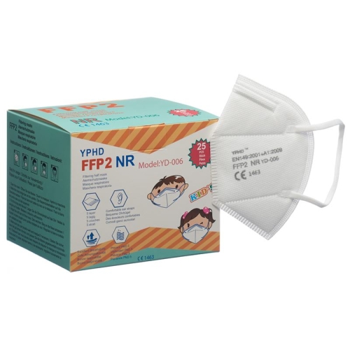 Yphd Children's respirator FFP2 25 pieces buy online