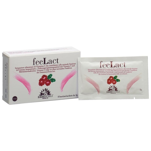 Erbenobili Feelact Pulver 8 Beutel 3g buy online