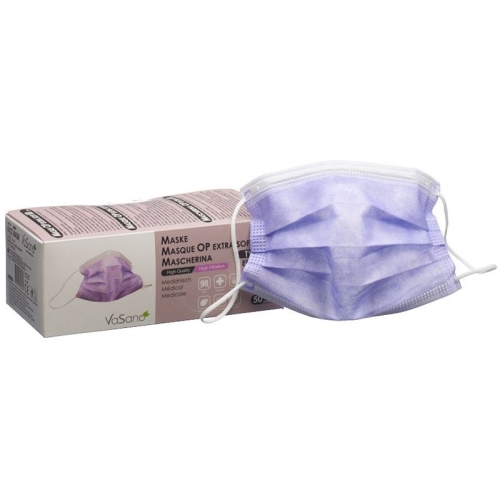 Vasano Op Maske Extra Iir D/f/i/e Violett 50 Stück buy online