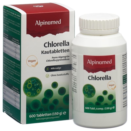 Alpinamed Chlorella Tablets 250mg Tin 600 pieces buy online