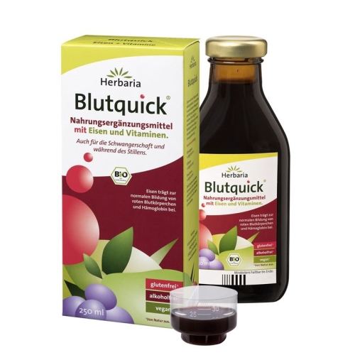 Herbaria Blutquick Bio 250ml buy online