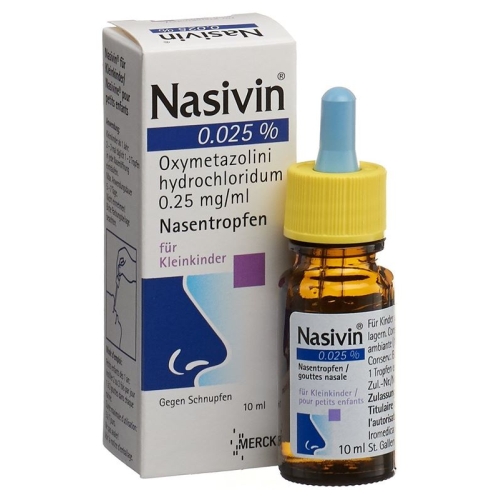 Nasivin Tropfen 0.025% Kind 10ml buy online