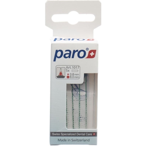 Paro Isola Long 8mm Medium Grün zylindrisch 5 Stück buy online