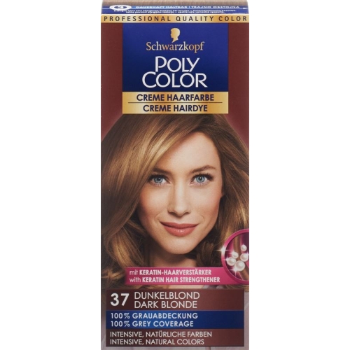 Polycolor Creme Haarfarbe 37 Dunkelblond 90ml buy online