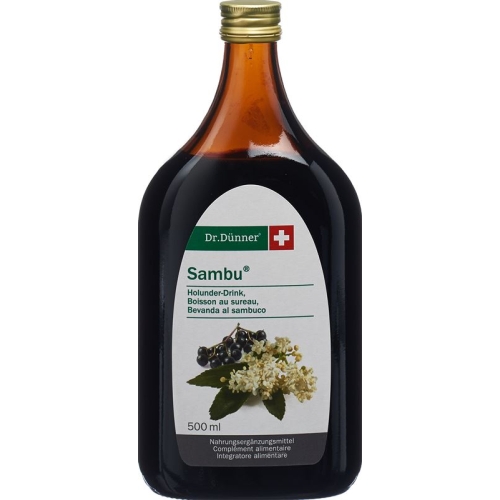 Dr. Dünner Sambu elderberry drink 500ml buy online