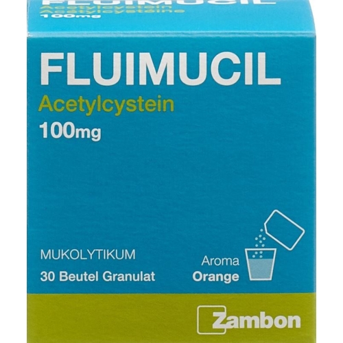 Fluimucil Granulat 100mg Kind Beutel 30 Stück buy online