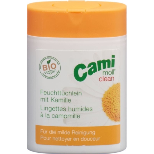 Cami Moll Clean Feuchttücher Box 40 Stück buy online