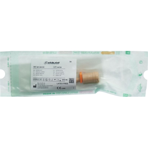 Kv 100 Eh catheter valve One-hand operation buy online