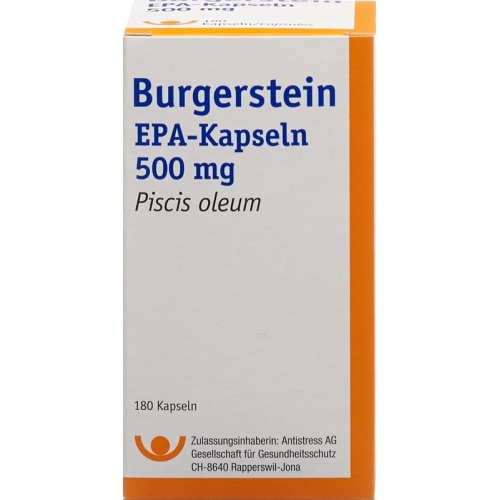 Burgerstein EPA capsules 500 mg Ds 180 pieces buy online