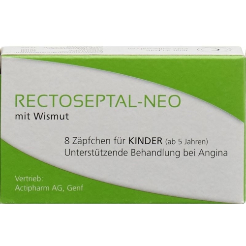 Rectoseptal Neo Wismut Zäpfchen Kind 8 Stück buy online