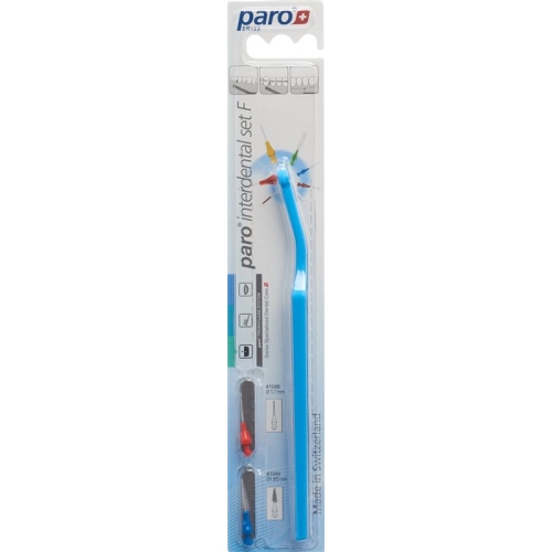 Paro plastic holder F set with 2 brushes buy online