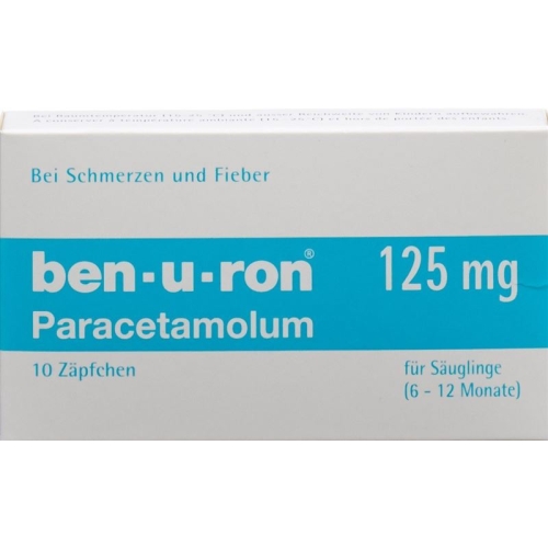 Ben U Ron 125mg 10 Zäpfchen buy online